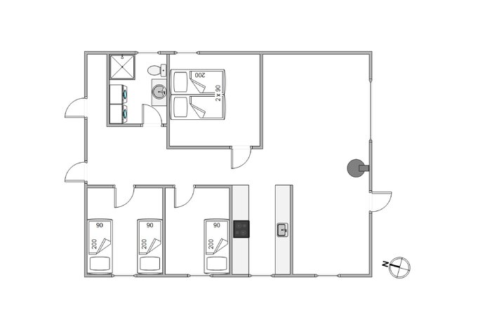 Sommerhus 60678 på Sønder-Vasevej 35, Blåvand - Billede #2