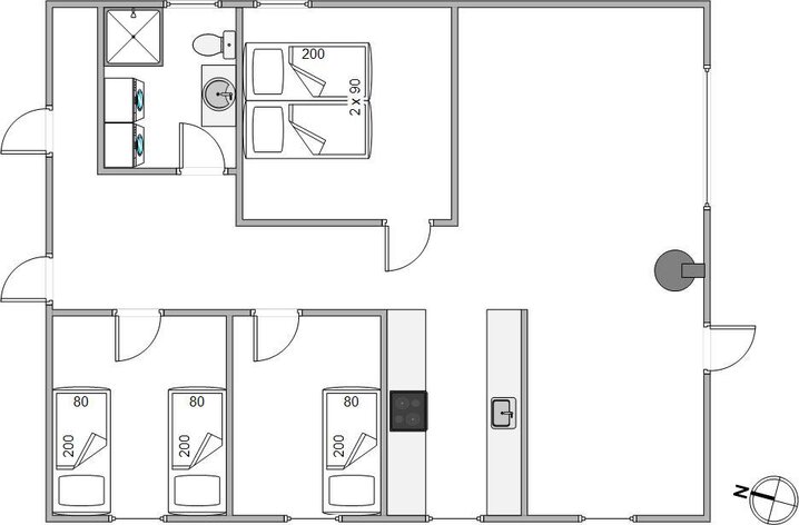 Sommerhus 60678 på Sønder-Vasevej 35, Blåvand - Billede #13