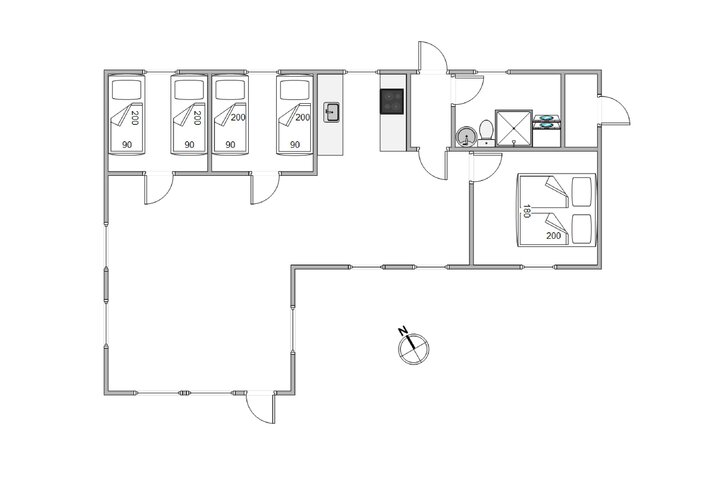 Ferienhaus 60685 in Sønder-Vasevej 48, Blåvand - Bild #13