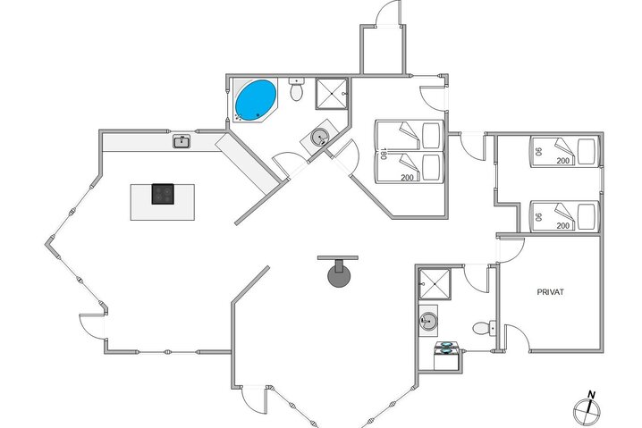 Sommerhus 60688 på Vestslugen 16, Blåvand - Billede #5