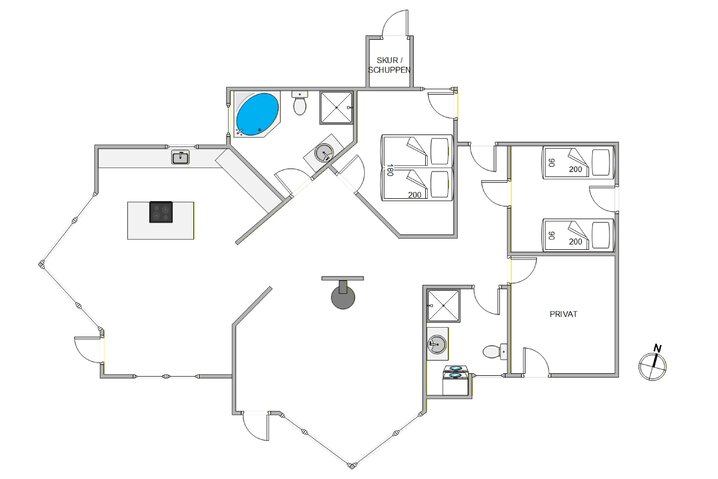Ferienhaus 60688 in Vestslugen 16, Blåvand - Bild #13