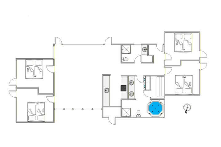 Ferienhaus 60692 in Hedetoftvej 77B, Blåvand - Bild #13