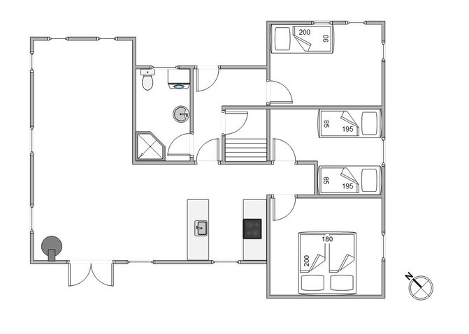 Sommerhus 60697 på Nordkrogen 7, Blåvand - Billede #13