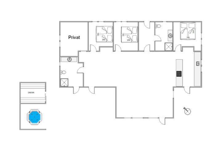 Sommerhus 60702 på Lyngkrogen 3, Blåvand - Billede #4