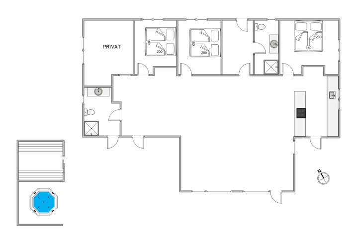 Sommerhus 60702 på Lyngkrogen 3, Blåvand - Billede #5
