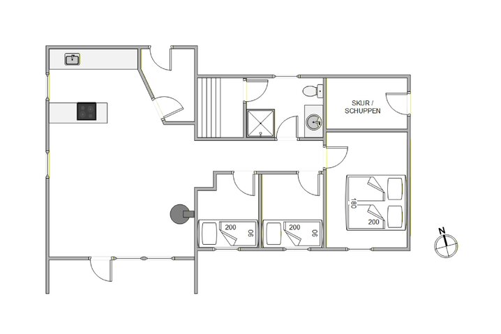 Ferienhaus 60712 in Kallesmærskvej 12, Blåvand - Bild #13