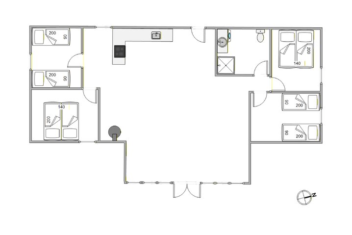 Ferienhaus 60718 in Sandtoftevej 36, Blåvand - Bild #5