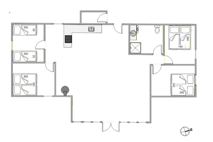 Ferienhaus 60718 in Sandtoftevej 36, Blåvand - Bild #13