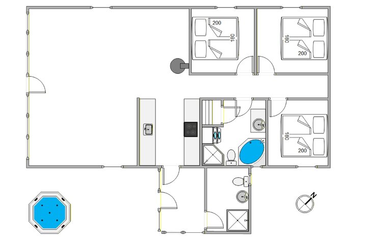 Ferienhaus 60720 in Bjergbovej 30, Blåvand - Bild #13