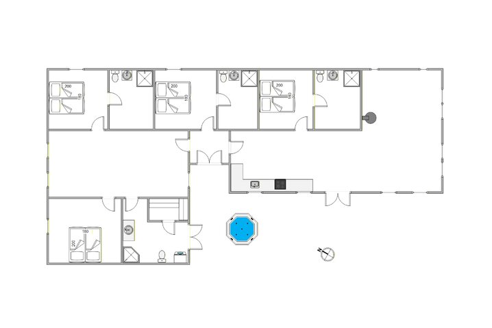 Ferienhaus 60736 in Møllehusvej 41C, Blåvand - Bild #13