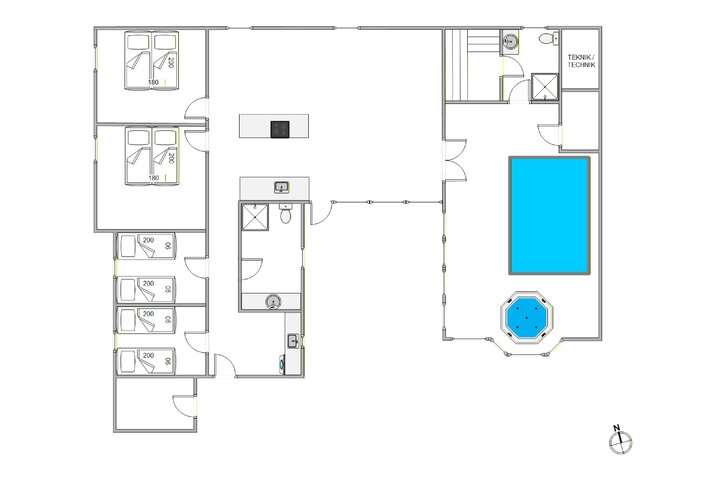 Ferienhaus 60740 in Per Knoldsvej 28F, Blåvand - Bild #13