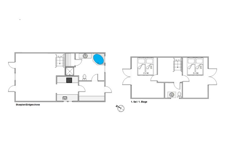 Ferienhaus 60761 in Vandflodvej 2, 19, Blåvand - Bild #13
