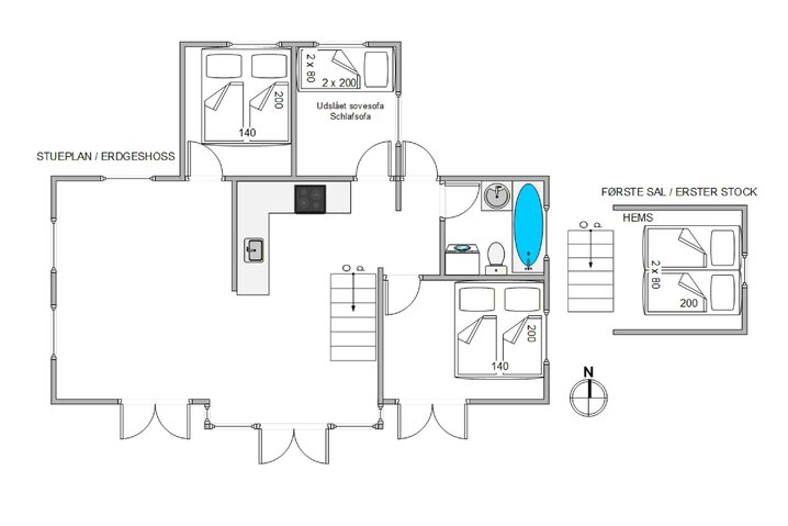 Sommerhus 60768 på Lille Strandvej 13, Blåvand - Billede #0