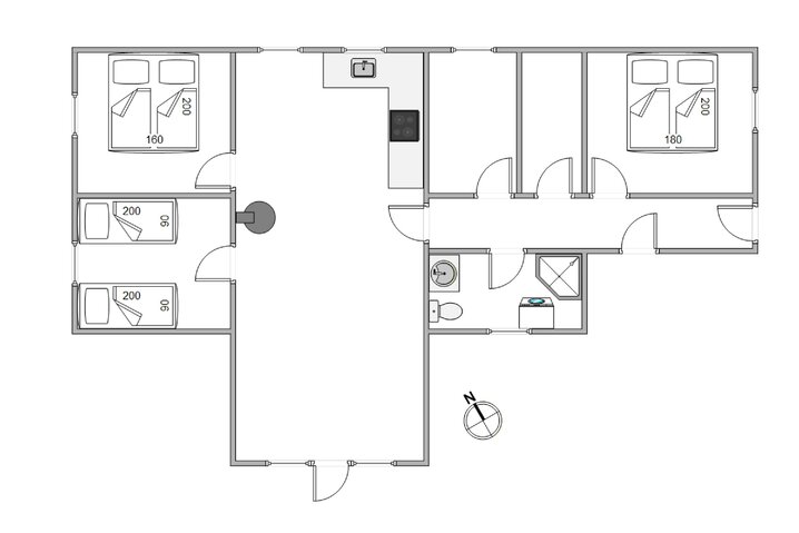 Ferienhaus 60771 in Harestien 3, Blåvand - Bild #13