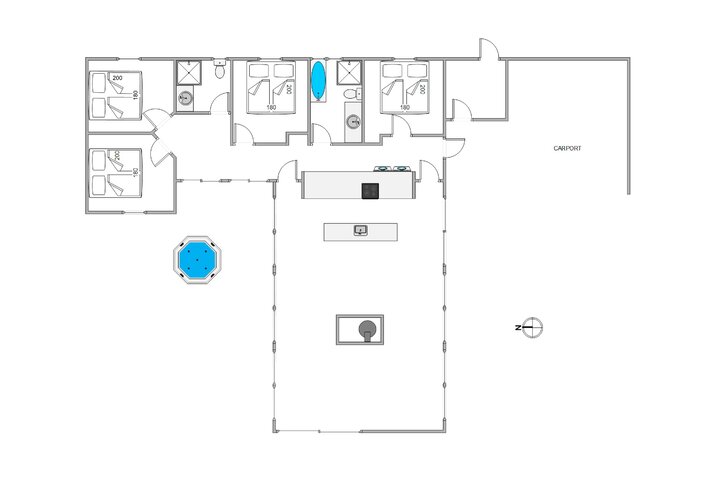 Ferienhaus 61001 in Tane Hedevej 51, Ho - Bild #13