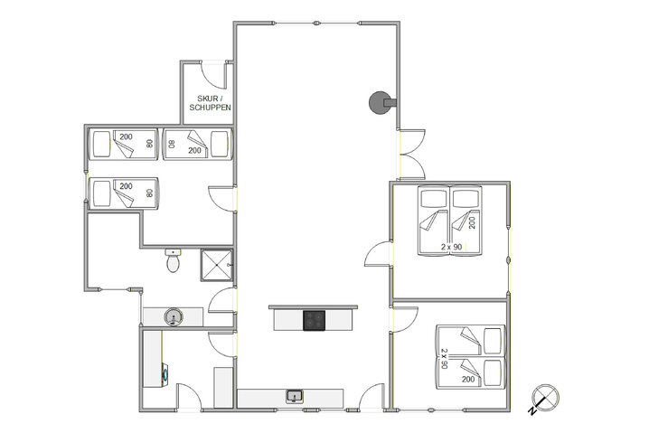 Sommerhus 61008 på Fyrrevænget 47, Ho - Billede #5
