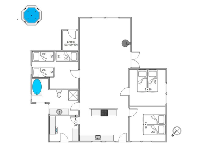 Sommerhus 61008 på Fyrrevænget 47, Ho - Billede #13