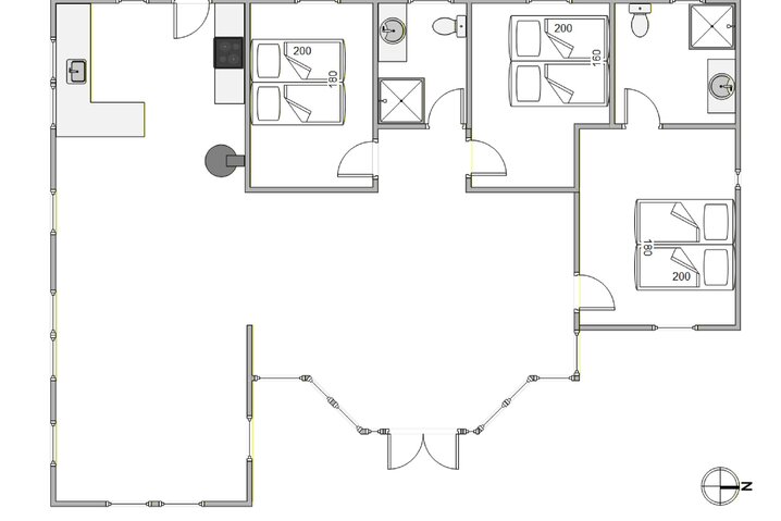 Ferienhaus 61021 in Søndertoften 4, Ho - Bild #4