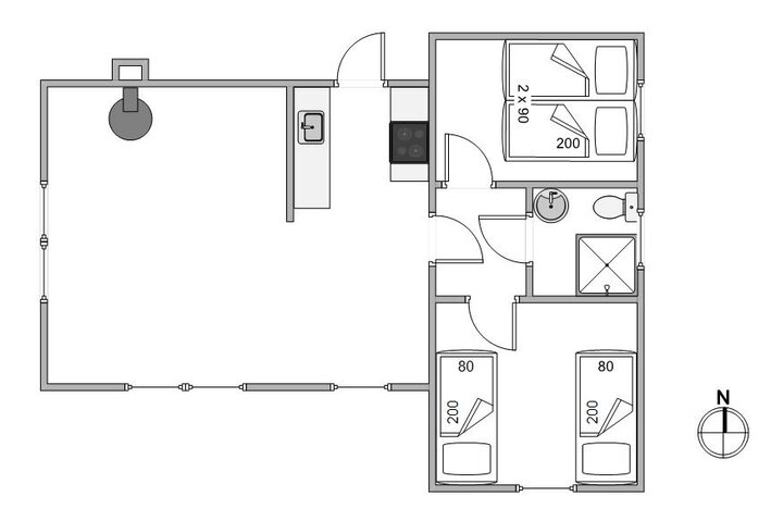 Sommerhus 61040 på Fyrrevænget 6, Ho - Billede #6