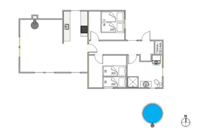 Ferienhaus 61040 in Fyrrevænget 6, Ho - Bild #13