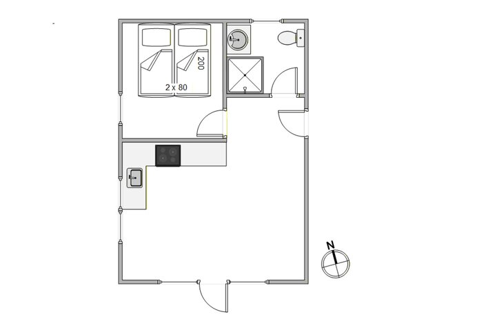 Ferienhaus 61055 in Sønderballevej 10, Ho - Bild #13