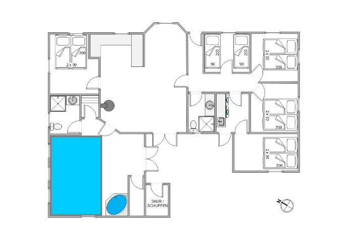 Ferienhaus 61061 in Søndertoften 27, Ho - Bild #0