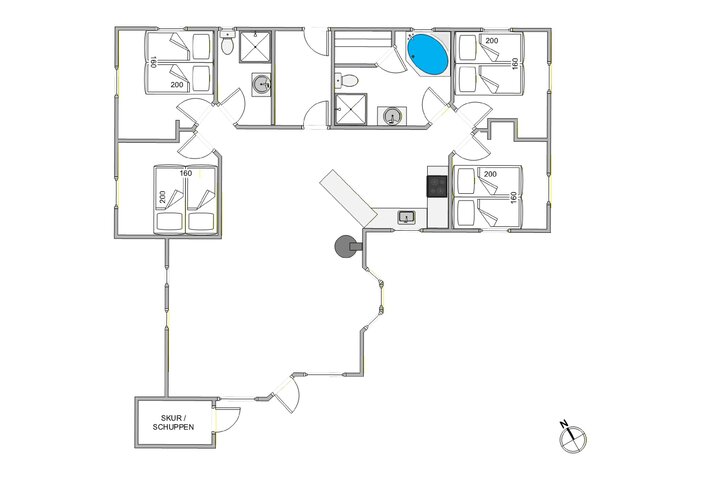 Ferienhaus 61064 in Søndertoften 64, Ho - Bild #13