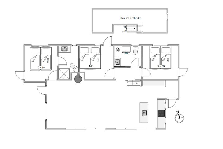 Ferienhaus 61088 in Fyrrevænget 49, Ho - Bild #13