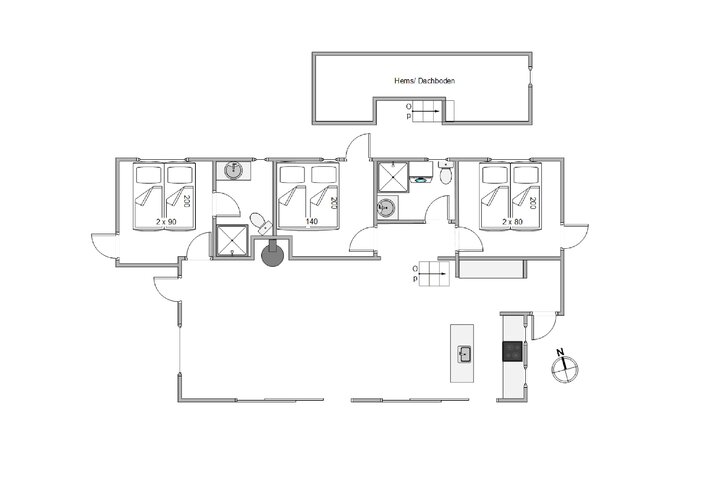 Ferienhaus 61088 in Fyrrevænget 49, Ho - Bild #13