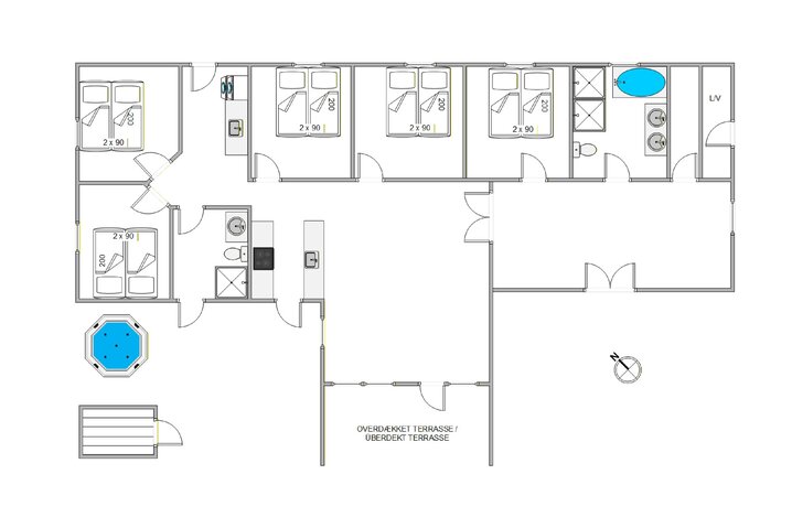 Ferienhaus 61092 in Nørballevej 18, Ho - Bild #13