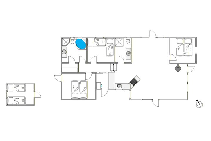 Ferienhaus 61097 in Nørballevej 49, Ho - Bild #13
