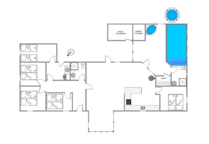 Ferienhaus 61099 in Søndertoften 1, Ho - Bild #13