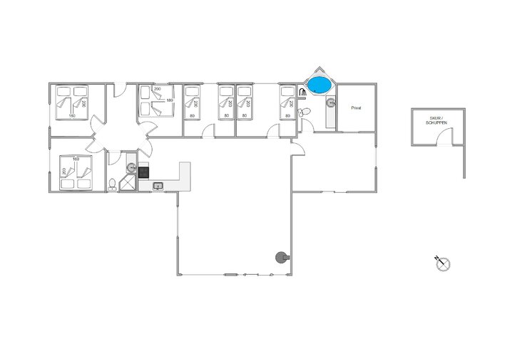 Ferienhaus 61105 in Almosetoften 15, Ho - Bild #13