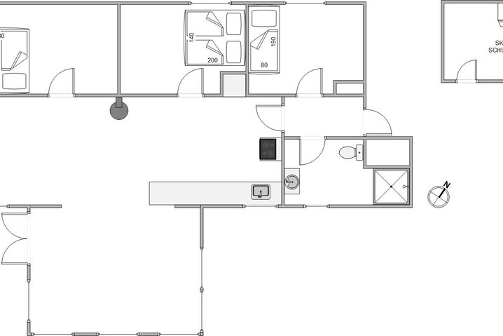 Ferienhaus 61138 in Almosetoften 5, Ho - Bild #5