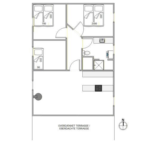 Ferienhaus 61139 in Vestervænget 1, Ho - Bild #13