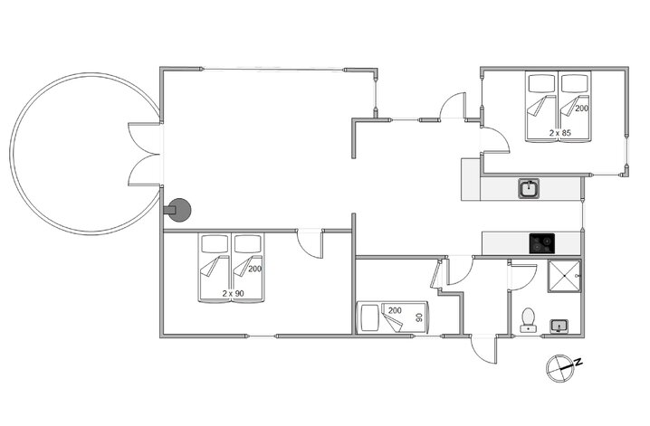 Ferienhaus 61154 in Søndertoften 26, Ho - Bild #13