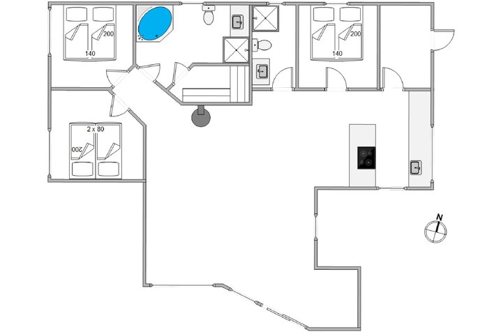 Ferienhaus 61173 in Søndertoften 48, Ho - Bild #13