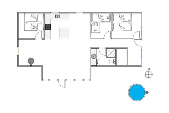 Sommerhus 61188 på Fyrrevænget 39, Ho - Billede #5