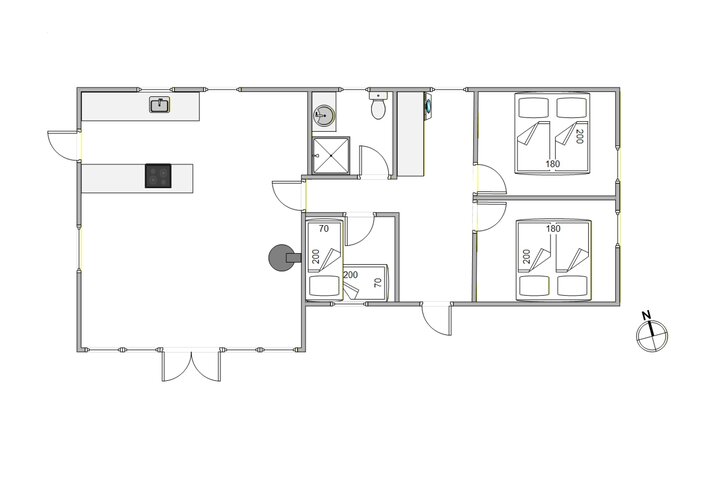 Ferienhaus 61191 in Hedevej 69, Ho - Bild #13