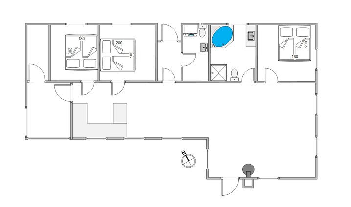 Ferienhaus 61328 in Søndertoften 2, Ho - Bild #13