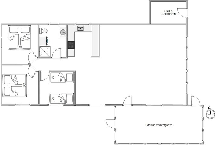 Sommerhus 71016 på Vesten Bavnen 44, Fanø Bad - Billede #5