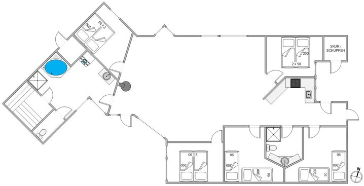 Sommerhus 71064 på Norges Fjelde 34, Fanø Bad - Billede #13