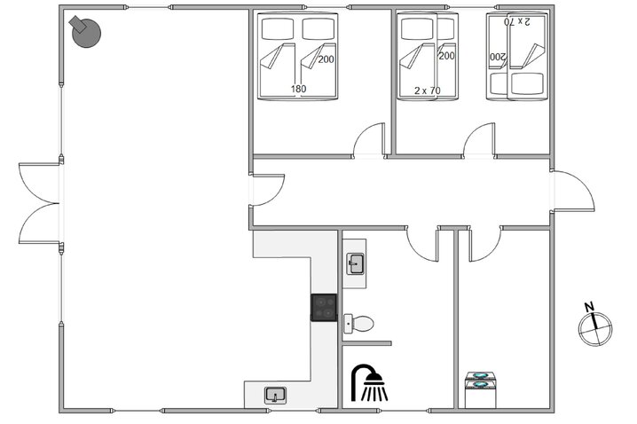 Sommerhus 71153 på Norges Fjelde 23, Fanø Bad - Billede #13