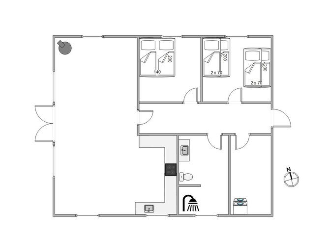 Sommerhus 71153 på Norges Fjelde 23, Fanø Bad - Billede #13
