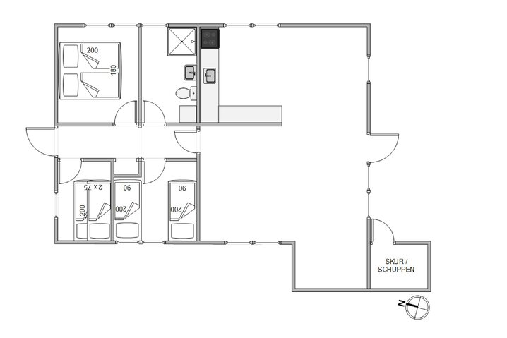 Ferienhaus 72006 in Hasidvej 29, Rindby - Bild #13