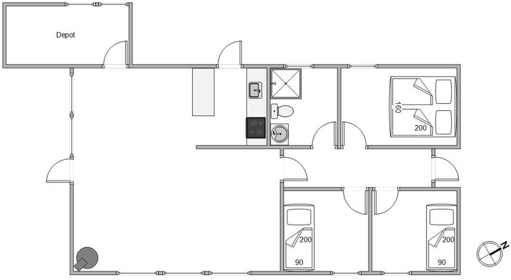 Sommerhus 72008 på Søstjernen 9, Rindby - Billede #5