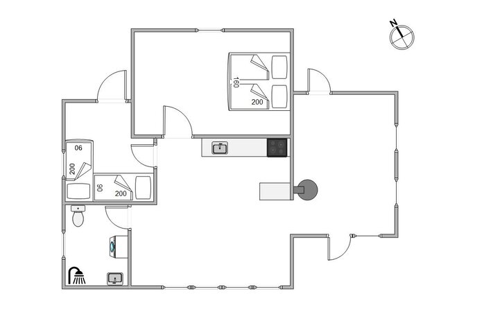 Ferienhaus 72020 in Strandgårdsvej 22, Rindby - Bild #13