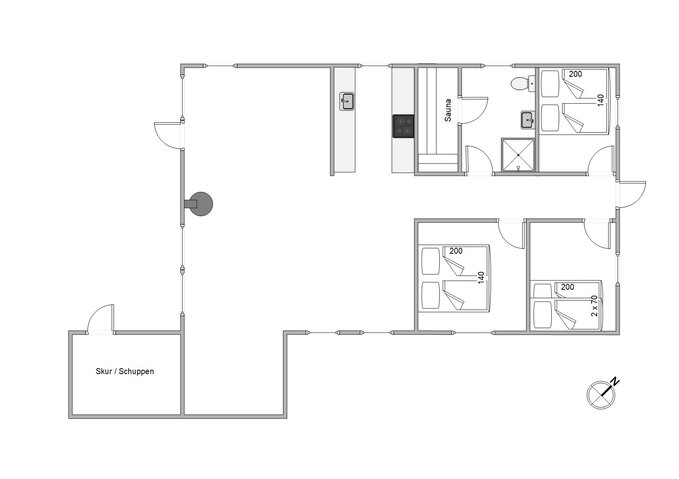 Sommerhus 72021 på Lyngbakken 13, Rindby - Billede #13