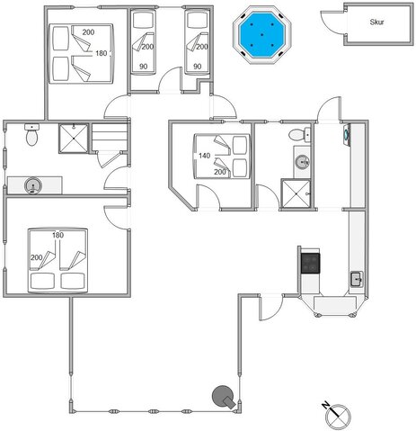 Sommerhus 72028 på Nyby Klitvej 4, Rindby - Billede #13