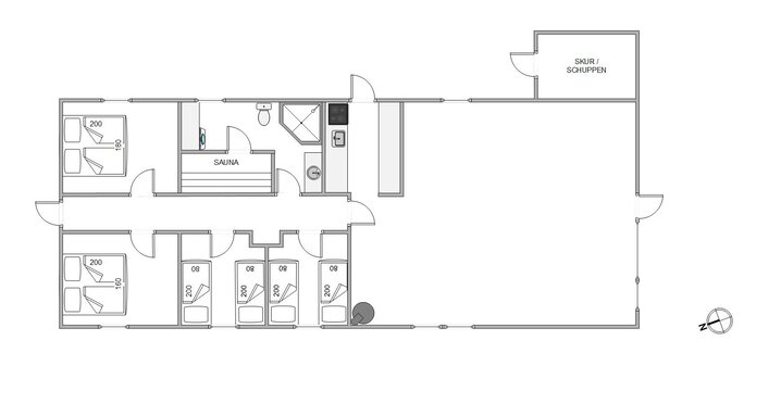 Ferienhaus 72032 in Nygårdstoft 7, Rindby - Bild #13